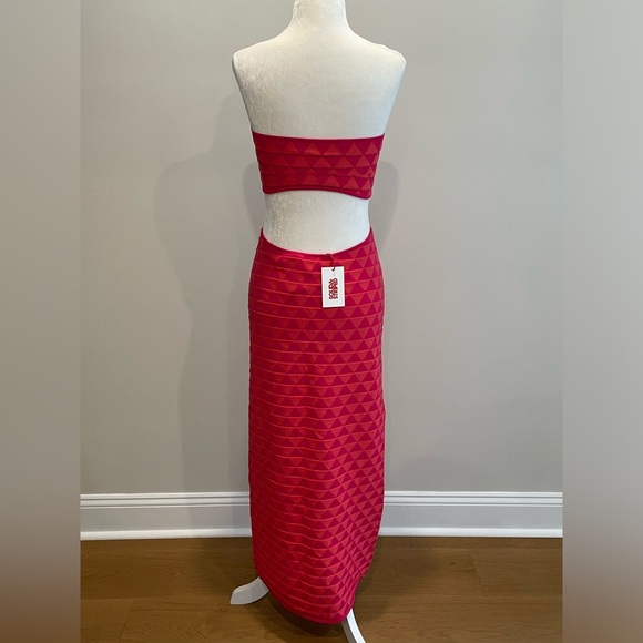 NWT Solid & Striped The Kiana Dress in Texture Geo - Picture 8 of 10